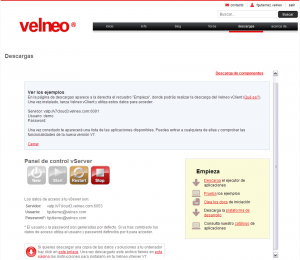 Catálogo de aplicaciones: Probar aplicaciones en ejecución