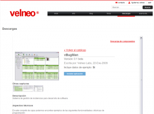 Catálogo de aplicaciones: Probar cajas en edición