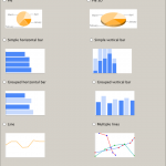 Tipos de gráficos utilizados en el tutor Tipos de gráficos utilizados en el tutor