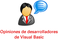 Opiniones de desarrolladores de Visual Basic