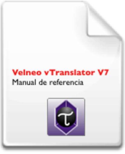 Manuales de referencia de Velneo V7 41