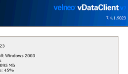 Número de versión en Velneo vDataClient V7