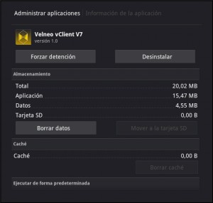 Instalación de Velneo vClient V7 en Android 7