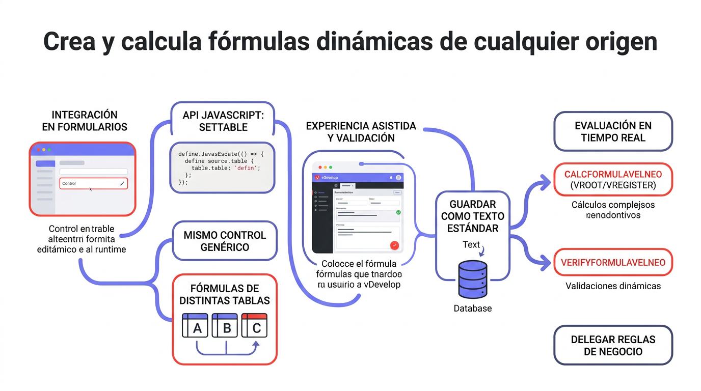 Diagrama fórmulas dinámicas