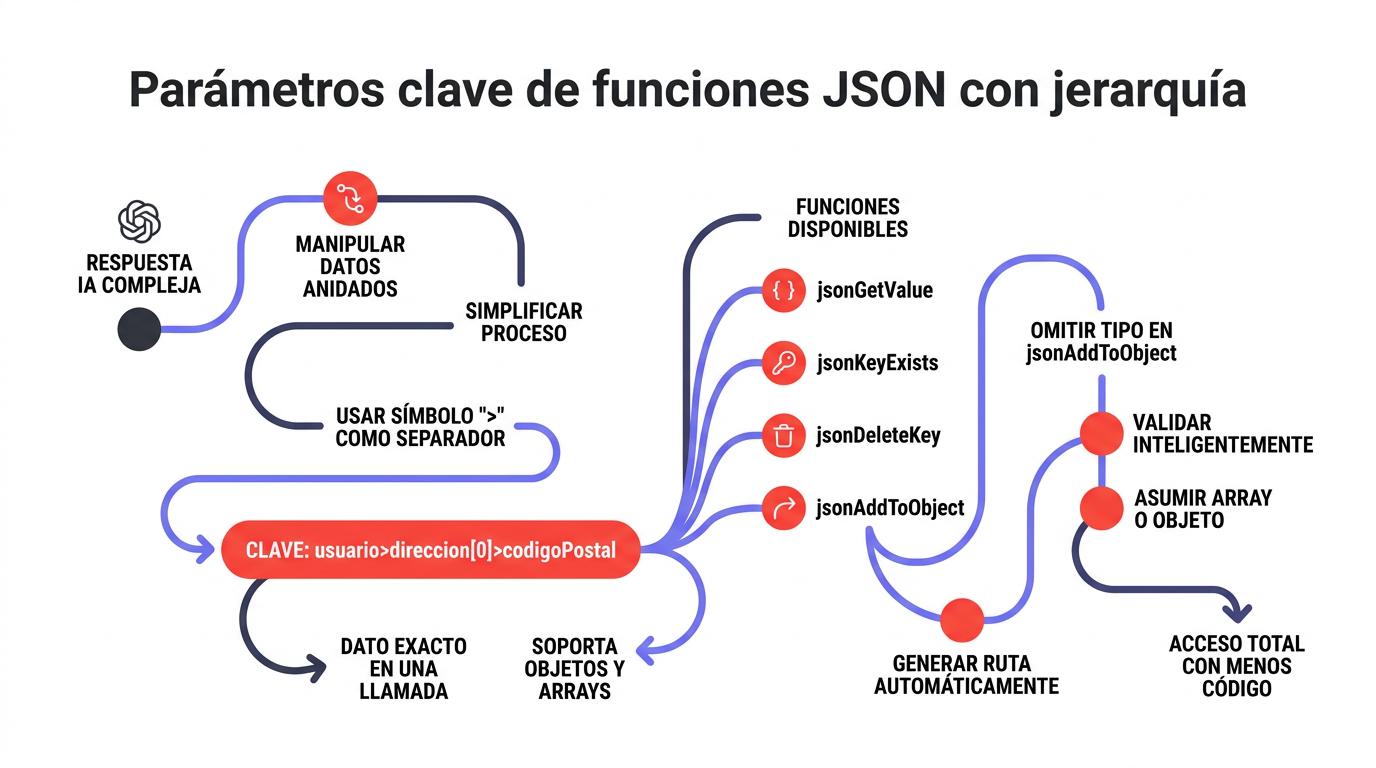 Diagrama JSON jerarquía