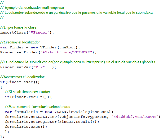 Velneo V7 7.15: API de Programación 4 Velneo V7 7.15: API de Programación 3